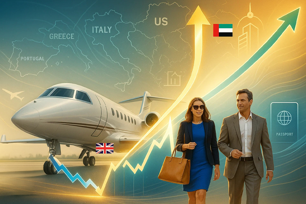 RELOC8 ONLINE Millionaire Migration Report 2025