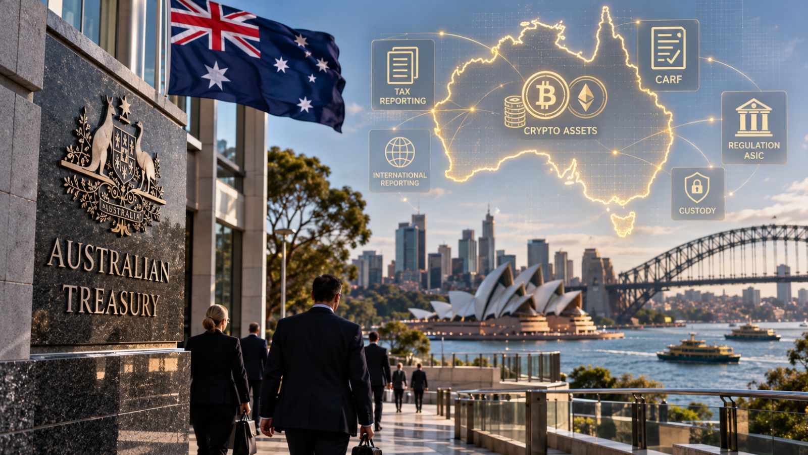 Australia Moves to Make Crypto Wealth More Transparent as New Reporting Rules Take Shape
