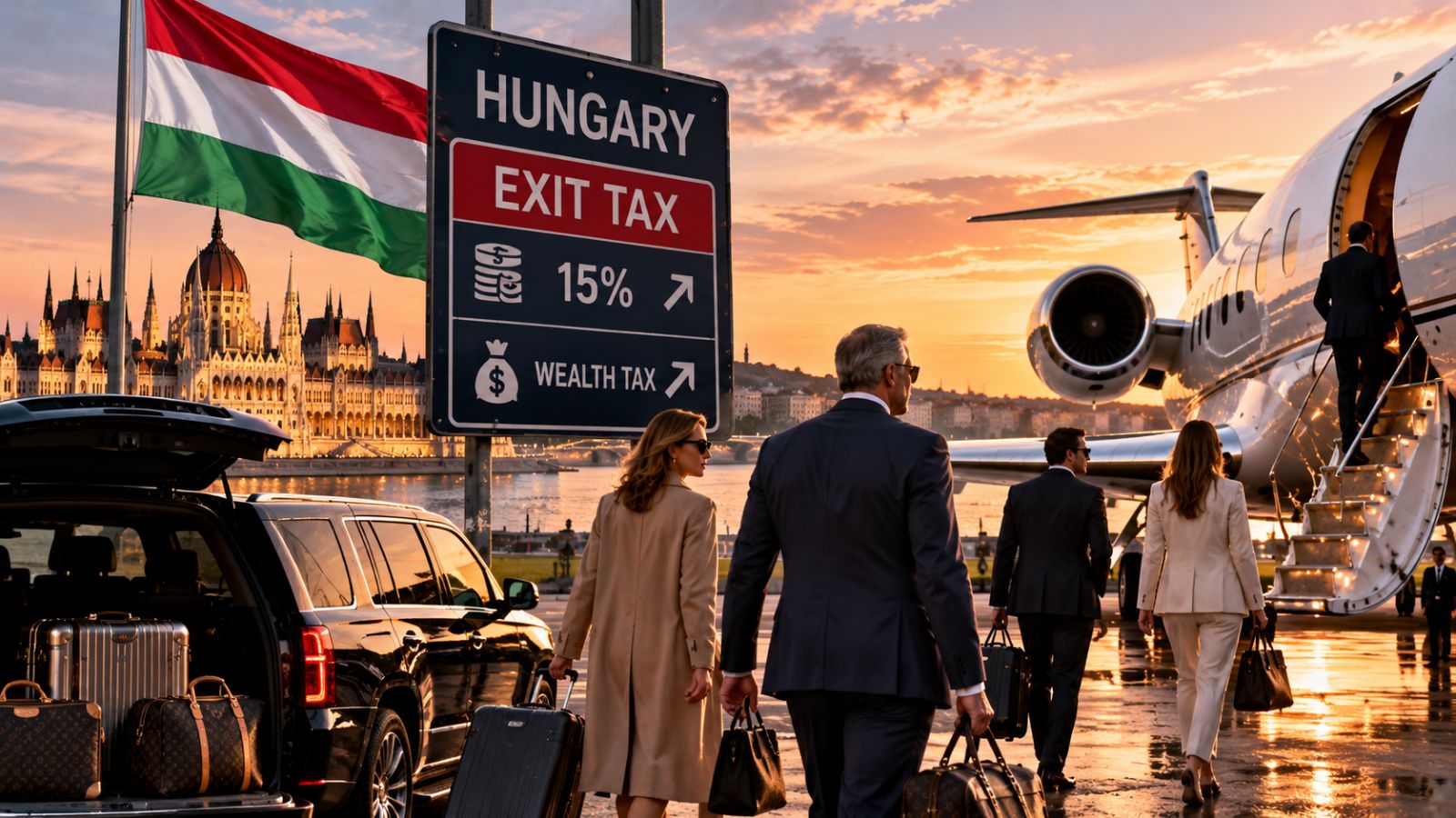 Hungary Proposes Wealth Tax and 15% Exit Tax as Relocation Becomes a Taxable Event